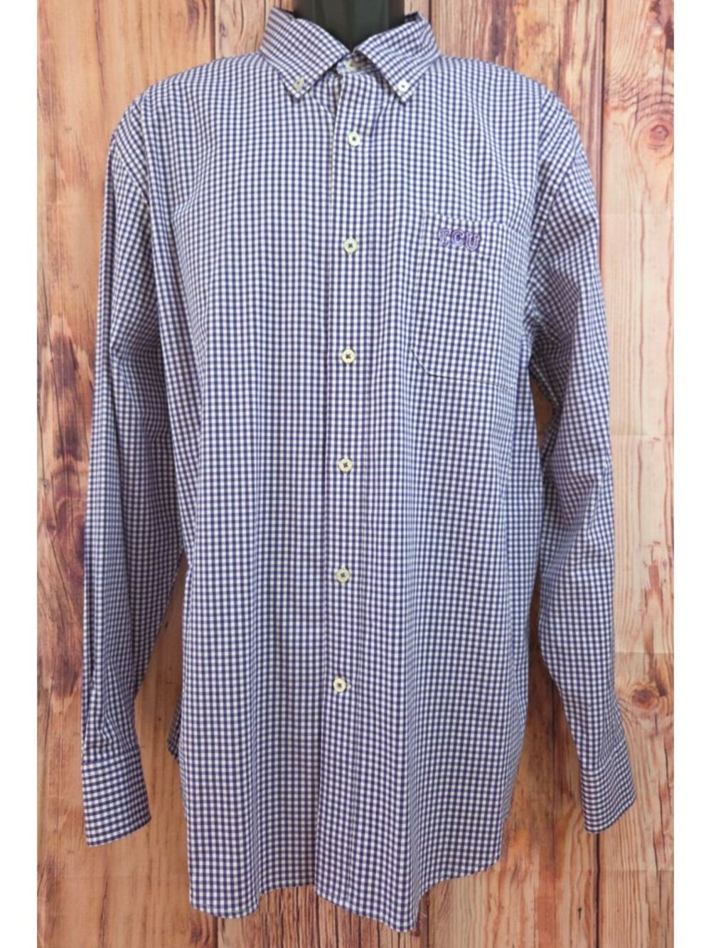 TCU Horned Frogs Southern Tide Mens Intercoastal Shirt XL